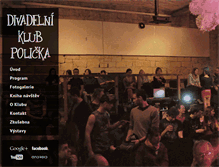 Tablet Screenshot of divadelniklub.cz